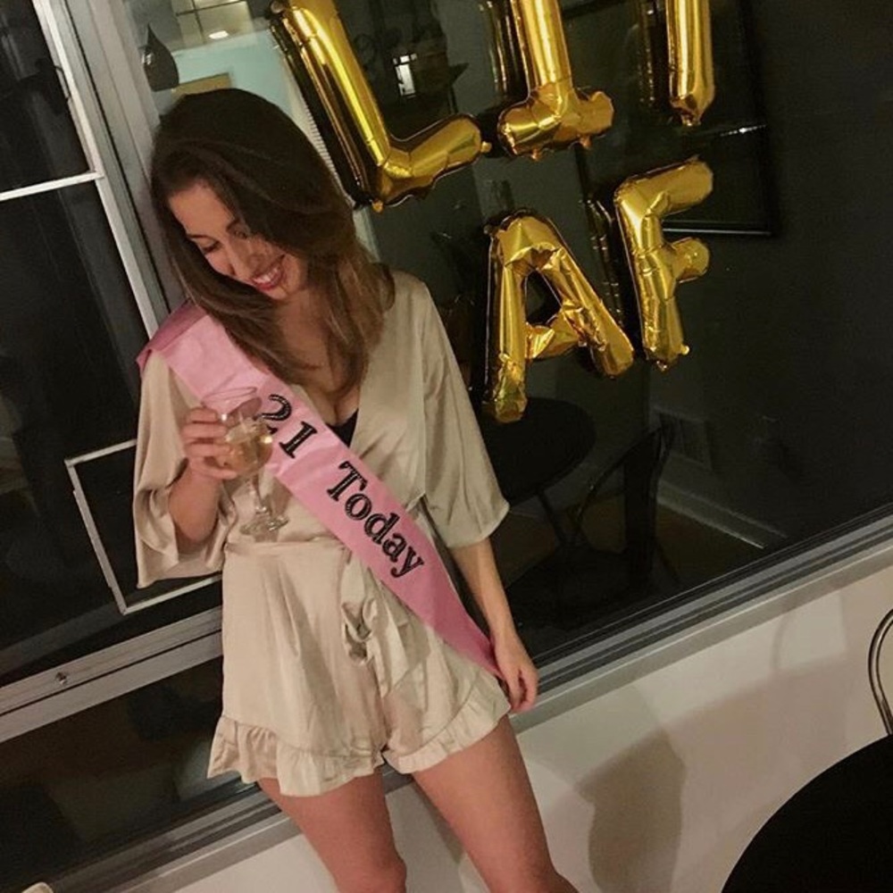 Cotton Candy LA Silky Romper